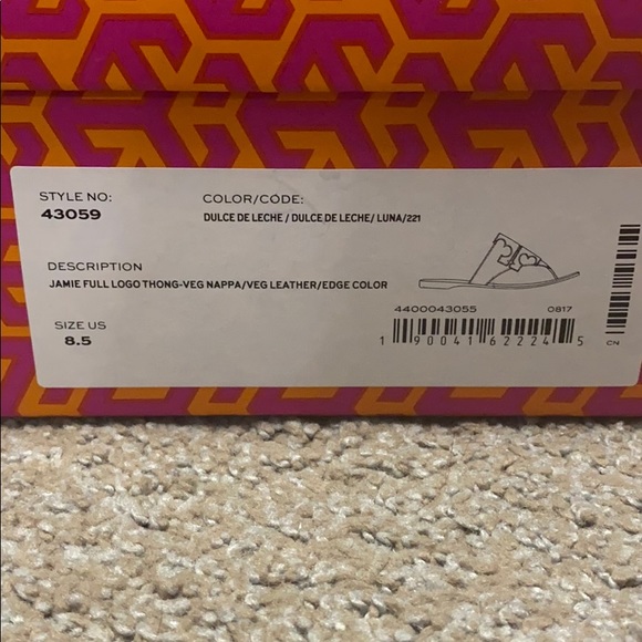 Excellent condition Tory Burch Logo Thong sandal - Picture 5 of 5